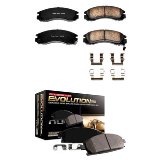 PowerStop® - Z17 Evolution Plus™ Ceramic Front and Rear Disc Brake Pad Set