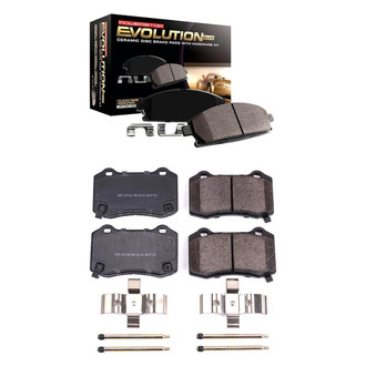 PowerStop® - Z17 Evolution Plus™ Ceramic Front and Rear Disc Brake Pad Set