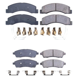 PowerStop® - Z17 Evolution Plus™ Ceramic Front and Rear Disc Brake Pad Set