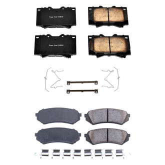 PowerStop® - Z17 Evolution Plus™ Ceramic Front and Rear Disc Brake Pad Set