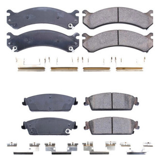 PowerStop® - Z17 Evolution Plus™ Ceramic Front and Rear Disc Brake Pad Set