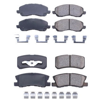 PowerStop® - Z17 Evolution Plus™ Ceramic Front and Rear Disc Brake Pad Set