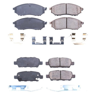 PowerStop® - Z17 Evolution Plus™ Ceramic Front and Rear Disc Brake Pad Set