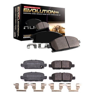 PowerStop® - Z17 Evolution Plus™ Ceramic Front and Rear Disc Brake Pad Set