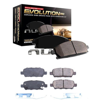 PowerStop® - Z17 Evolution Plus™ Ceramic Front and Rear Disc Brake Pad Set