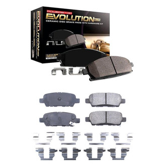 PowerStop® - Z17 Evolution Plus™ Ceramic Front and Rear Disc Brake Pad Set