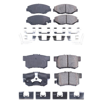 PowerStop® - Z17 Evolution Plus™ Ceramic Front and Rear Disc Brake Pad Set