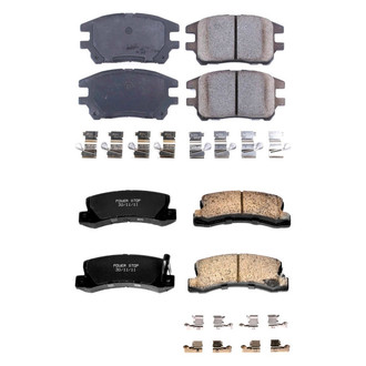 PowerStop® - Z17 Evolution Plus™ Ceramic Front and Rear Disc Brake Pad Set