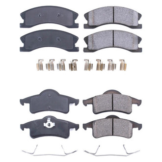 PowerStop® - Z17 Evolution Plus™ Ceramic Front and Rear Disc Brake Pad Set