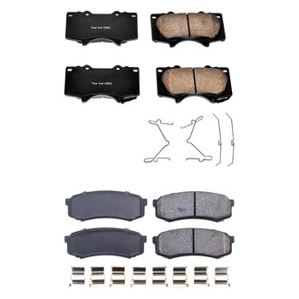 PowerStop® - Z17 Evolution Plus™ Ceramic Front and Rear Disc Brake Pad Set