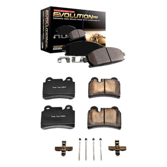 PowerStop® - Z17 Evolution Plus™ Ceramic Front and Rear Disc Brake Pad Set