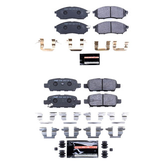 PowerStop® - Track Day Spec Advanced Front and Rear Brake Pad Set