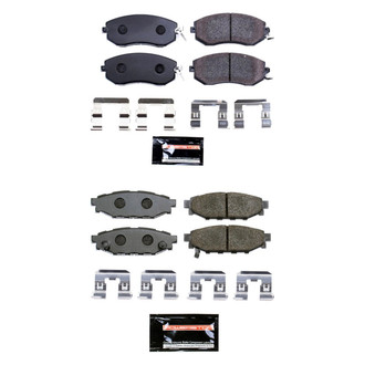 PowerStop® - Track Day Carbon-Fiber Metallic Disc Brake Pads