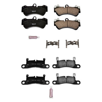 PowerStop® - Z23 Evolution Sport Performance Carbon-Fiber Ceramic Front and Rear Brake Pad Set