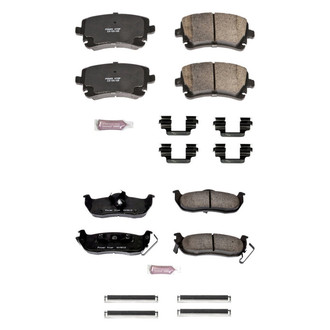 PowerStop® - Z23 Evolution Sport Performance Carbon-Fiber Ceramic Disc Brake Pads