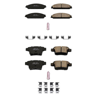 PowerStop® - Z23 Evolution Sport Performance Carbon-Fiber Ceramic Disc Brake Pads