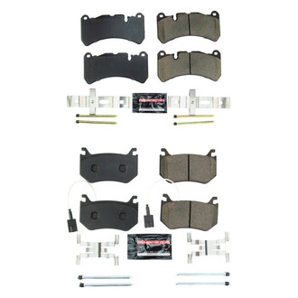 PowerStop® - Z23 Evolution Sport Performance Carbon-Fiber Ceramic Front and Rear Brake Pad Set