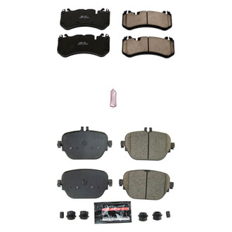 PowerStop® - Z23 Evolution Sport Performance Carbon-Fiber Ceramic Front and Rear Brake Pad Set