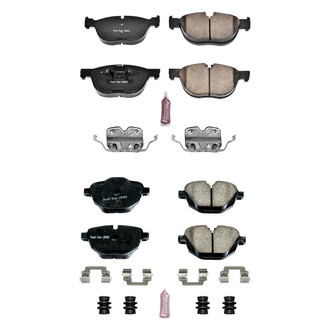PowerStop® - Z23 Evolution Sport Performance Carbon-Fiber Ceramic Front and Rear Brake Pad Set