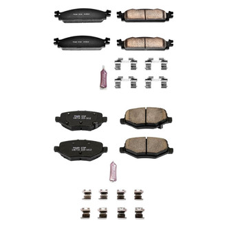 PowerStop® - Z23 Evolution Sport Performance Carbon-Fiber Ceramic Disc Brake Pads