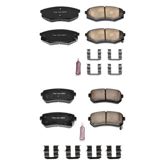 PowerStop® - Z23 Evolution Sport Performance Carbon-Fiber Ceramic Front and Rear Brake Pad Set