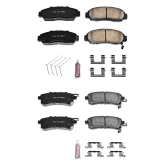 PowerStop® - Z23 Evolution Sport Performance Carbon-Fiber Ceramic Front and Rear Brake Pad Set