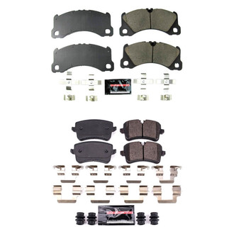 PowerStop® - Z23 Evolution Sport Performance Carbon-Fiber Ceramic Front and Rear Brake Pad Set