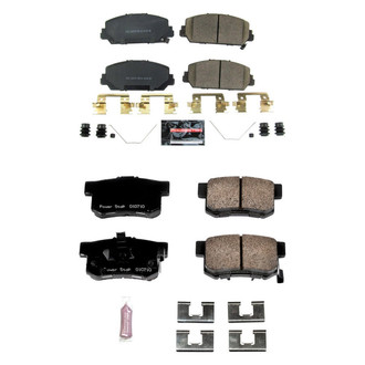 PowerStop® - Z23 Evolution Sport Performance Carbon-Fiber Ceramic Front and Rear Brake Pad Set
