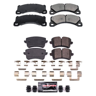 PowerStop® - Z23 Evolution Sport Performance Carbon-Fiber Ceramic Front and Rear Brake Pad Set