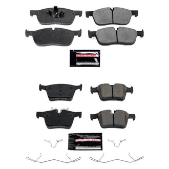 PowerStop® - Z23 Evolution Sport Performance Carbon-Fiber Ceramic Front and Rear Brake Pad Set