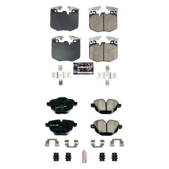 PowerStop® - Z23 Evolution Sport Performance Carbon-Fiber Ceramic Front and Rear Brake Pad Set