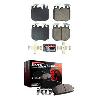 PowerStop® - Z23 Evolution Sport Performance Carbon-Fiber Ceramic Front and Rear Brake Pad Set