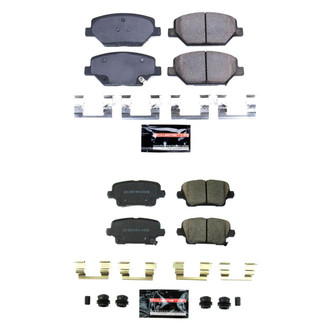 PowerStop® - Z23 Evolution Sport Performance Carbon-Fiber Ceramic Front and Rear Brake Pad Set