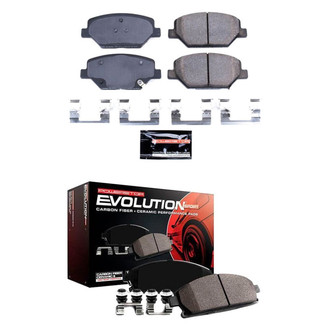 PowerStop® - Z23 Evolution Sport Performance Carbon-Fiber Ceramic Front and Rear Brake Pad Set