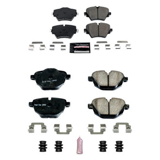 PowerStop® - Z23 Evolution Sport Performance Carbon-Fiber Ceramic Front and Rear Brake Pad Set