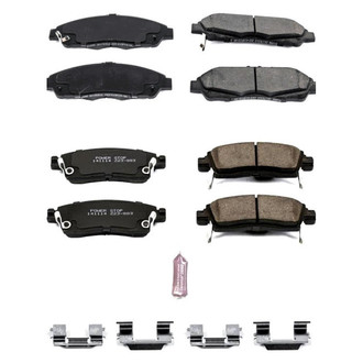 PowerStop® - Z23 Evolution Sport Performance Carbon-Fiber Ceramic Front and Rear Brake Pad Set