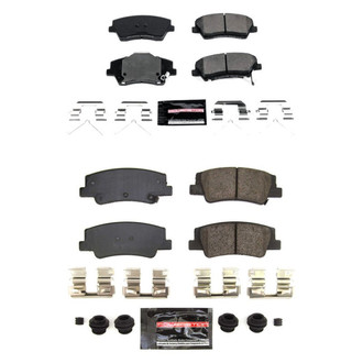 PowerStop® - Z23 Evolution Sport Performance Carbon-Fiber Ceramic Front and Rear Brake Pad Set