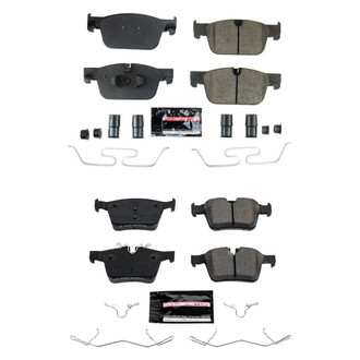 PowerStop® - Z23 Evolution Sport Performance Carbon-Fiber Ceramic Front and Rear Brake Pad Set