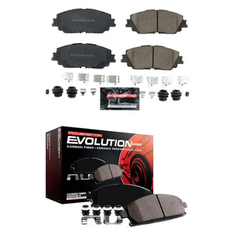 PowerStop® - Z23 Evolution Sport Performance Carbon-Fiber Ceramic Front and Rear Brake Pad Set