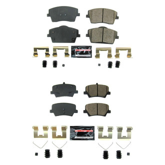 PowerStop® - Z23 Evolution Sport Performance Carbon-Fiber Ceramic Front and Rear Brake Pad Set