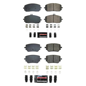 PowerStop® - Z23 Evolution Sport Performance Carbon-Fiber Ceramic Front and Rear Brake Pad Set