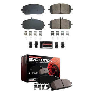PowerStop® - Z23 Evolution Sport Performance Carbon-Fiber Ceramic Front and Rear Brake Pad Set