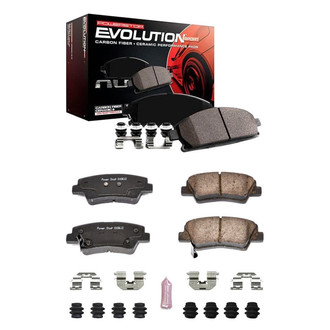 PowerStop® - Z23 Evolution Sport Performance Carbon-Fiber Ceramic Disc Brake Pads
