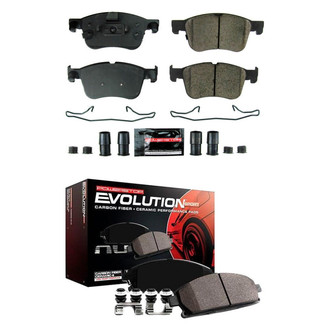 PowerStop® - Z23 Evolution Sport Performance Carbon-Fiber Ceramic Front and Rear Brake Pad Set