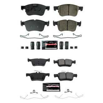 PowerStop® - Z23 Evolution Sport Performance Carbon-Fiber Ceramic Front and Rear Brake Pad Set