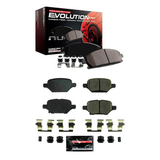 PowerStop® - Z23 Evolution Sport Performance Carbon-Fiber Ceramic Disc Brake Pads