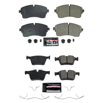 PowerStop® - Z23 Evolution Sport Performance Carbon-Fiber Ceramic Front and Rear Brake Pad Set
