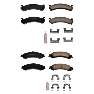 PowerStop® - Z23 Evolution Sport Performance Carbon-Fiber Ceramic Front and Rear Brake Pad Set