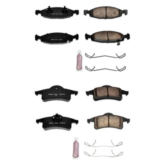 PowerStop® - Z23 Evolution Sport Performance Carbon-Fiber Ceramic Front and Rear Brake Pad Set