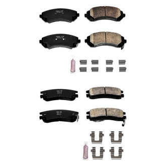 PowerStop® - Z23 Evolution Sport Performance Carbon-Fiber Ceramic Disc Brake Pads